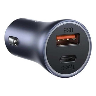شارژر فندکی بیسوس مدل Golden Contactor Pro 40W با کابل USB-C - 01