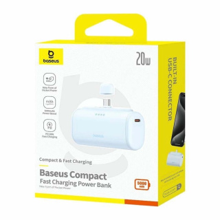 پاوربانک بیسوس مدل P10068306313-00 ظرفیت 5000mAh و توان 20W - 05
