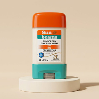 کرم ضد آفتاب استیکی مناسب پوست خشک با SPF50 حجم 50 میلی لیتر سان بیمز - 03