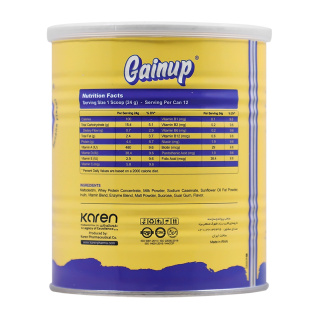 پودر گین اپ با طعم موز مناسب کودکان وزن 300 گرم کارن - 01