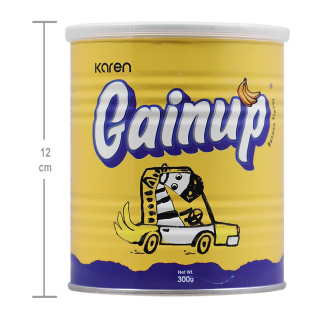 پودر گین اپ با طعم موز مناسب کودکان وزن 300 گرم کارن - 03