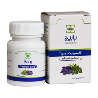 کپسول نرم گاسترولیت بسته 30 عددی باریج اسانس - 01