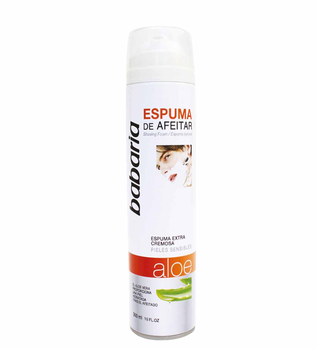 BABARIA ALOEVERA SHAVING FOAM
