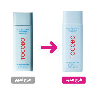 ضد آفتاب فلوییدی SPF50 مدل بیو واتری حاوی هیالورونیک اسید حجم 50 میلی لیتر توکوبو - 02