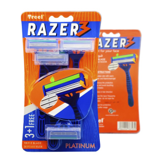 خودتراش تریت مدل 3Blades بسته 4 عددی - 02