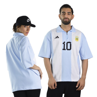 پولوشرت نیم زیپ اسپرت آرژانتین High Quality مدل ZRA Adidas 4B0278 سایز L - 02