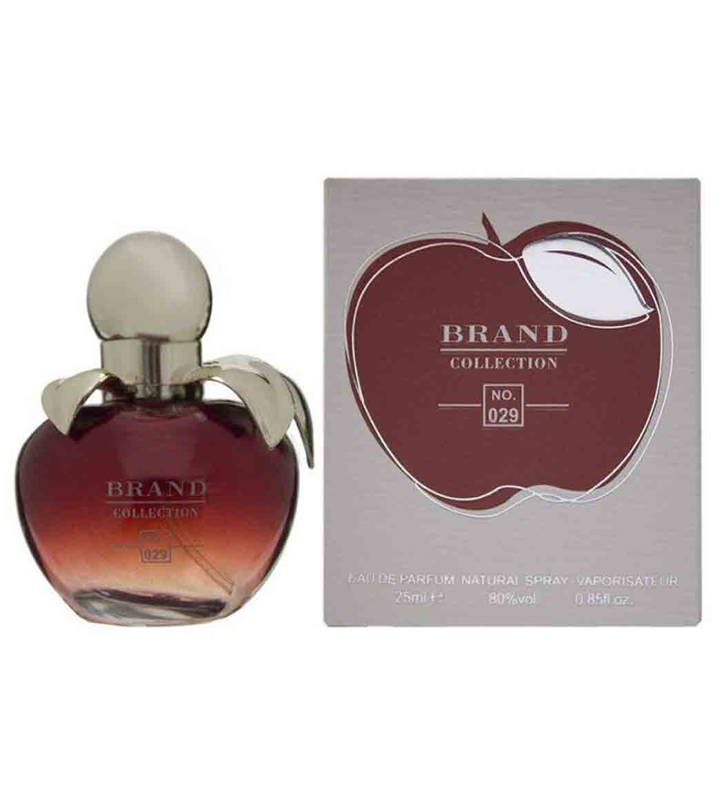 عطر جیبی زنانه کد 029 حجم 25 میل برند کالکشن نمای ۲