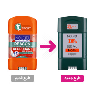 استیک کرمی ضد تعریق مدل Dragon حجم 75 میلی لیتر نوریتا - 01