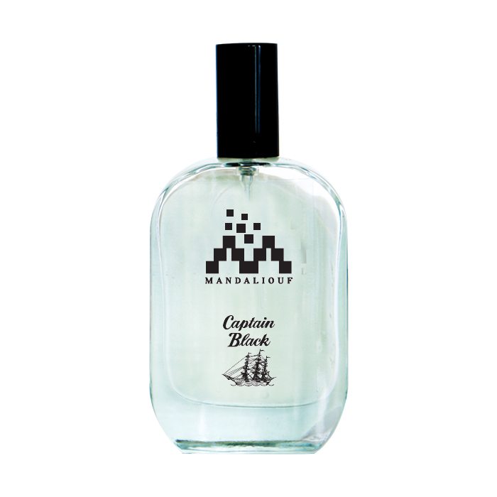عطر مردانه کاپیتان بلک 45 میل مندلیف نمای ۲