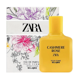 ادوپرفیوم زنانه مدل Cashmer Rose Zara حجم 100 میلی لیتر اسکلاره - 01