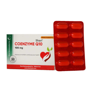 قرص کوآنزیم کیوتن 100 میلی گرم بسته 30 عددی شاری