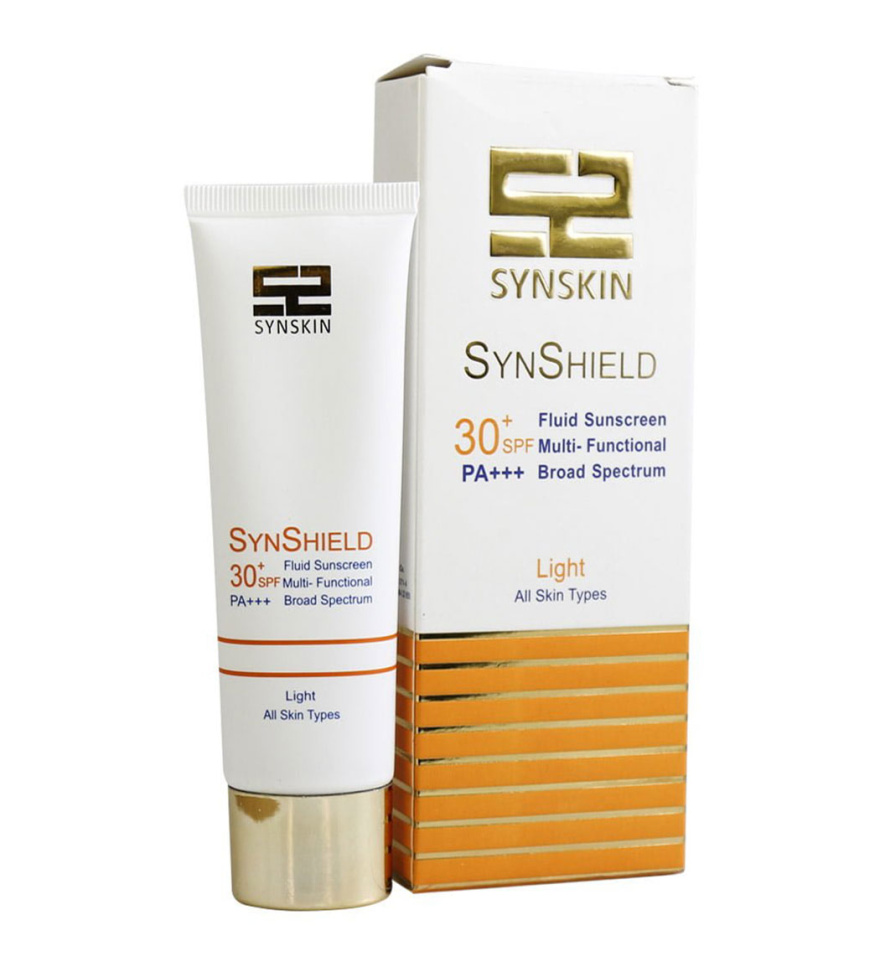 ضد آفتاب فلوئیدی ساین شیلد اس پی اف 30 مناسب انواع پوست ساین اسکین
