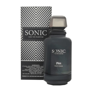 ادوپرفیوم مردانه مدل Sonic حجم 100 میلی لیتر پینک ویژوال - 01