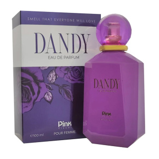 ادوپرفیوم زنانه مدل Dandy حجم 100 میلی لیتر پینک ویژوال - 01