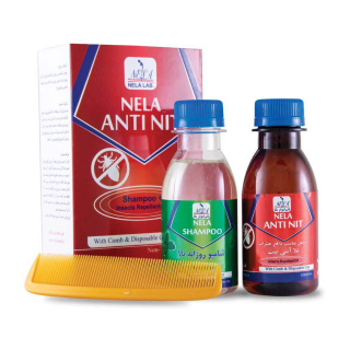 پک شامپو ضد شپش و روغن دفع حشرات مدل Anti Nit حجم 120 میلی لیتر لابراتوار نلا - 01