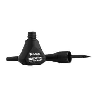 خط چشم کوزه ای مدل Matte And Black دیفکتو - 01