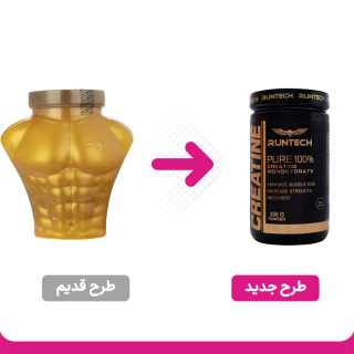 پودر کراتین مونوهیدرات رانتک وزن 300 گرم - 01