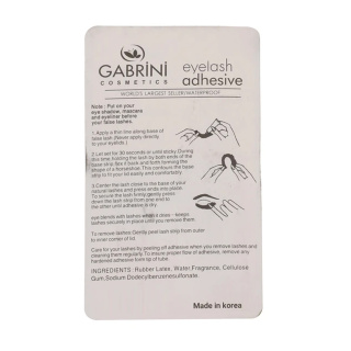 چسب مژه مصنوعی مدل Clear وزن 7 گرم گابرینی - 02
