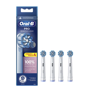 سری یدک مسواک برقی اورال بی مدل Pro Sensetive Clean بسته 4 عددی - 01