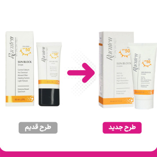 ضد آفتاب بی رنگ 50میل اس پی اف 50 راکوتن - 01