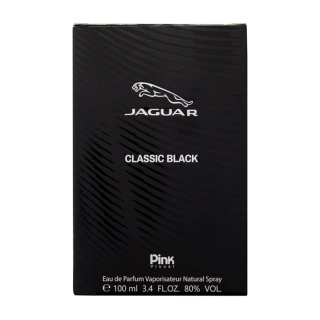 ادوپرفیوم مردانه مدل Classic Black Jaguar حجم 100 میلی لیتر پینک ویژوال - 01