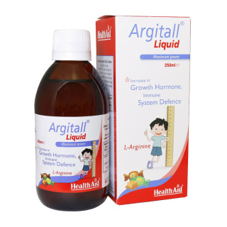 شربت آرژیتال حجم 250 میلی لیتر هلث اید - 01