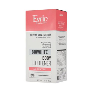 لوسیون روشن کننده بدن مدل Biowhite مناسب انواع پوست حجم 200 میلی لیتر اورین - 01