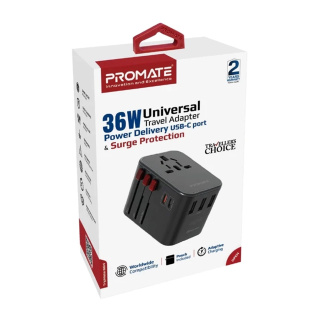 محافظ برق هوشمند پرومیت مدل TRIPMATE 36W - 01