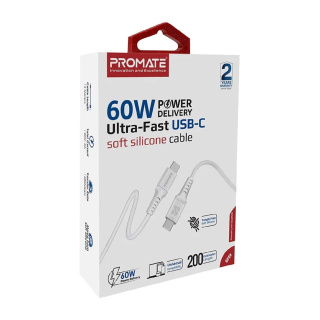 کابل USB C شارژ سریع پرومیت مدل POWERLINK - 01