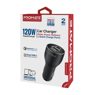 شارژر فندکی مدل POWERDRIVE 120 پرومیت - 01