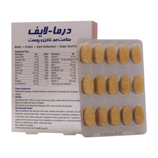 قرص درما لایف بسته 30 عددی لایف آن - 01