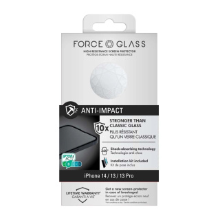 گلس محافظ فورس مدل Anti Impact مناسب iPhone 14 iPhone 13 iPhone 13 Pro - 01