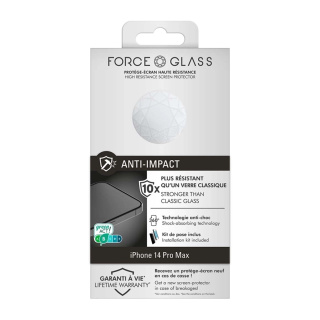 گلس محافظ فورس مدل Anti Impact مناسب iPhone 14 Pro Max - 01