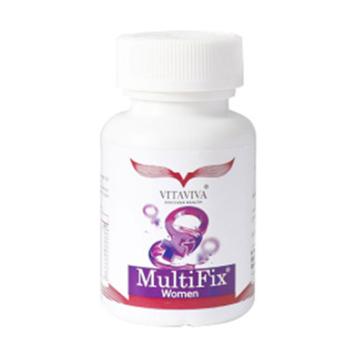 پک دو عددی قرص ویتاویوا مدل Multifix مناسب بانوان بسته 60 عددی و کپسول پاور فیت بسته 32 عددی هولیستیکا - 01
