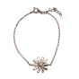 دستبند نقره طرح گل مدل SHL5853