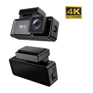دوربین ثبت وقایع خودرو مدل M6 4K WiFi همراه با دوربین عقب اتوویژن - 03