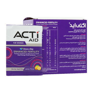 ساشه اکتی اید مناسب بانوان با طعم لیمو بسته 15 عددی ابیان دارو - 03