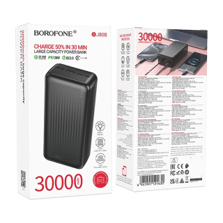 پاور بانک بروفون مدل BJ80B با ظرفیت 30000 میلی آمپر ساعت - 03