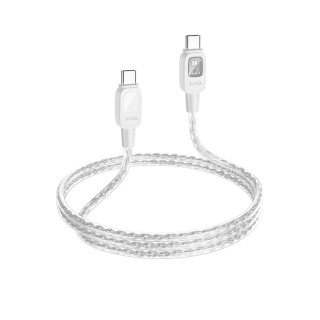 کابل شارژ 60 وات USB-C به USB-C مدل U124 هوکو - 02