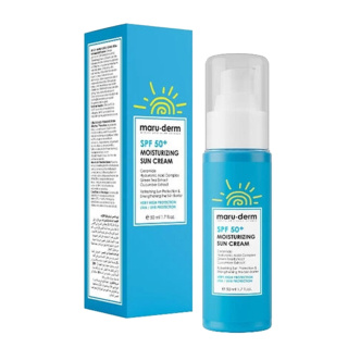 کرم ضد آفتاب SPF 50 مدل مرطوب کننده حجم 50 میلی لیتر مارودرم - 01