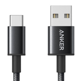 کابل تبدیل USB-A به USB-C انکر مدل Nylon A8173