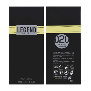 عطر جیبی مردانه مدل Legend Sport حجم 30 میلی لیتر عماد آرا - 01