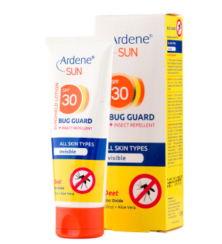 لوسیون ضد آفتاب حاوی SPF30 با خاصیت دافع حشرات 75 میلی لیتر آردن - 02