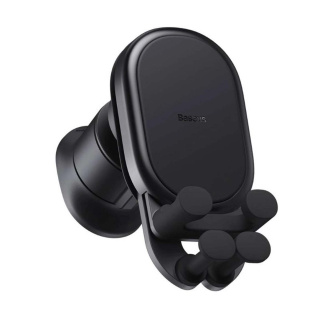 شارژر بیسیم و پایه نگهدارنده گوشی بیسوس مدل Car Mount Pro 15W - 02