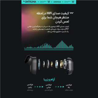 هدفون بلوتوثی اونیکومامدل T20-WH - 12