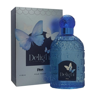 ادوپرفیوم زنانه مدل Delight حجم 100 میلی لیتر پینک ویژوال - 01