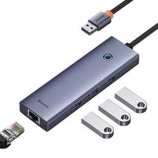 هاب USB-C چهار پورت بیسوس مدل WKWG070113 - 02
