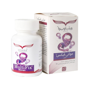 قرص ویتاویوا مدل Multifix مناسب بانوان بسته 60 عددی - 01