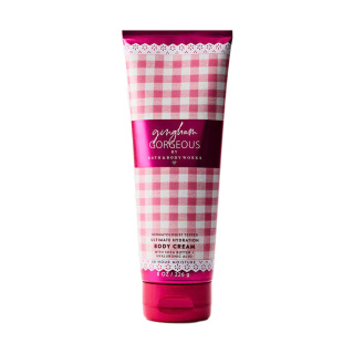 کرم آبرسان بدن مدل Gingham Gorgeous با رایحه گل های میوه ای وزن 226 گرم بث اند بادی ورکس