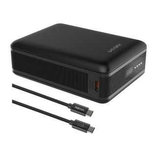 پاوربانک هترون مدل HPB2060ME ظرفیت 20000 میلی آمپر ساعت - 01